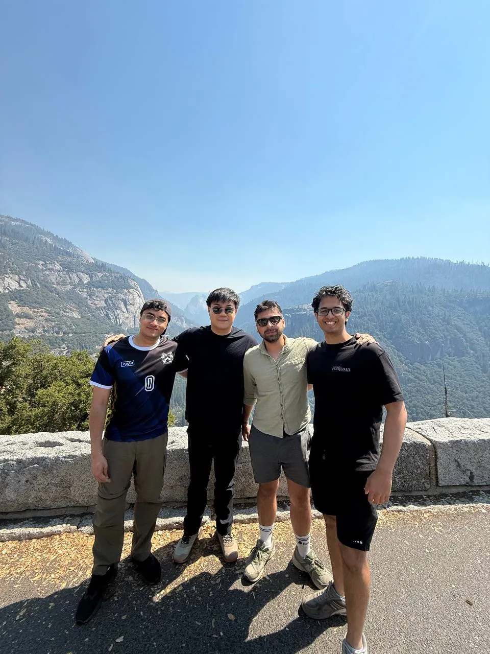 yosemite with the boys