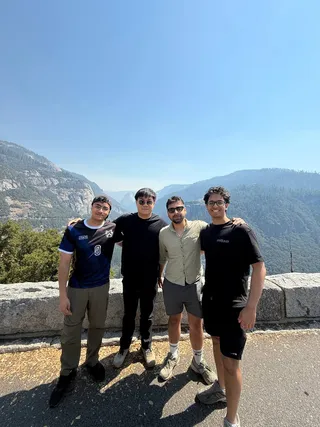 yosemite with the boys